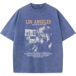 TTgarment Custom Made Washed Distressed 230g Oversized Graphic T-shirts GPT001