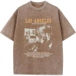 TTgarment Custom Made Washed Distressed 230g Oversized Graphic T-shirts GPT001