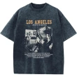 TTgarment Custom Made Washed Distressed 230g Oversized Graphic T-shirts GPT001