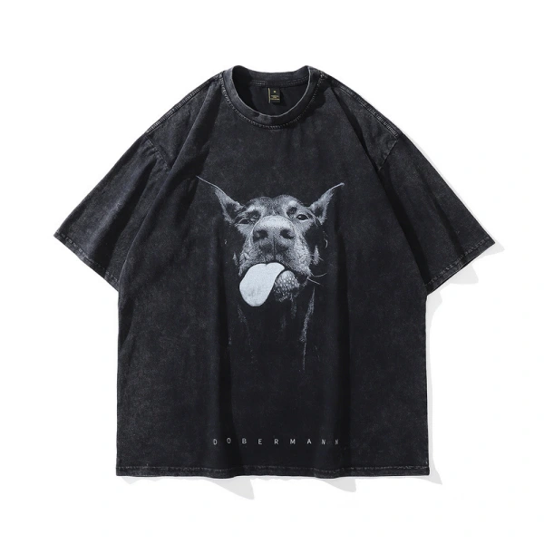 TTgarment Custom Made Wholesale Foreign Trade Print Short-sleeve T-shirt for Men GPT004