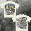 TTgarment Custom Made Y2k Graffiti Print Trendy Brand Oversized Loose Couple T-shirt GPT006