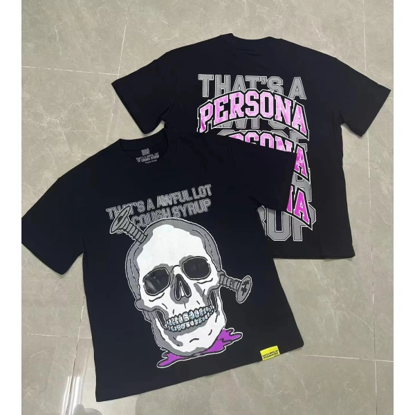 TTgarment Custom Made Graphic T-shirt Men's Heavy Streetwear Custom Pattern Print GPT007