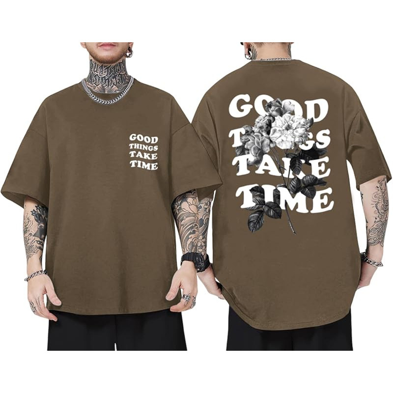 TTgarment All Custom Made Cross-border European Size Vintage Graphic Tees GPT002-2