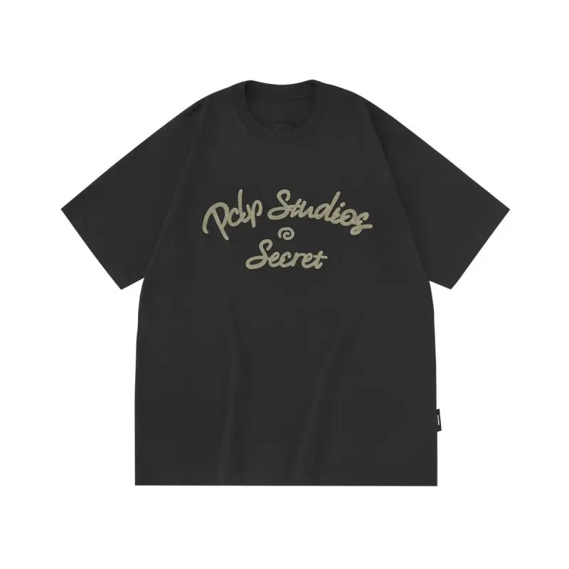 TTgarment Chain Stitch Logo Designer Men T-Shirt CSL002