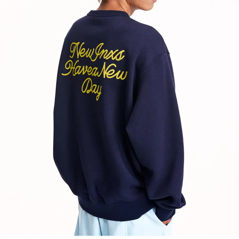 TTgarment ODM Custom Oversized Mens Hoodies Chain Stitch Logo CSL003