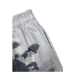 TTgarment  High-street style color-blocked printed mesh athletic shorts, loose and casual five-quarter length pants  U445