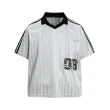 TTgarment American Retro Casual Style Sports Striped Short-sleeve T-shirt For Men SJT010 