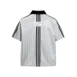 TTgarment American Retro Casual Style Sports Striped Short-sleeve T-shirt For Men SJT010 