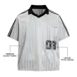 TTgarment American Retro Casual Style Sports Striped Short-sleeve T-shirt For Men SJT010 