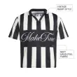 TTgarment Trendy Short-sleeve T-shirt Vintage Color-blocked Striped V-neck Football Jersey SJT009 