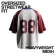 TTgarment Trendy Brand V-neck Raglan Letter Print Sports Couple's Jersey SJT003