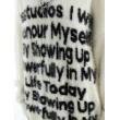 TTgarment Custom Made Faux mohair Fuzzy Knit Sweater Men Oversized Letter Print MA004