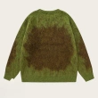 TTgarment Custom Made Ombre Gradient Faux Mohair Crew Neck Sweater Oversized MA006