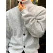 TTgarment Custom Made Faux Mohair Crew Neck Sweater Oversized Outerwear MA007