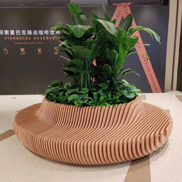 Tree pool seat series