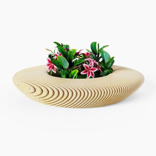 Tree pool seat series