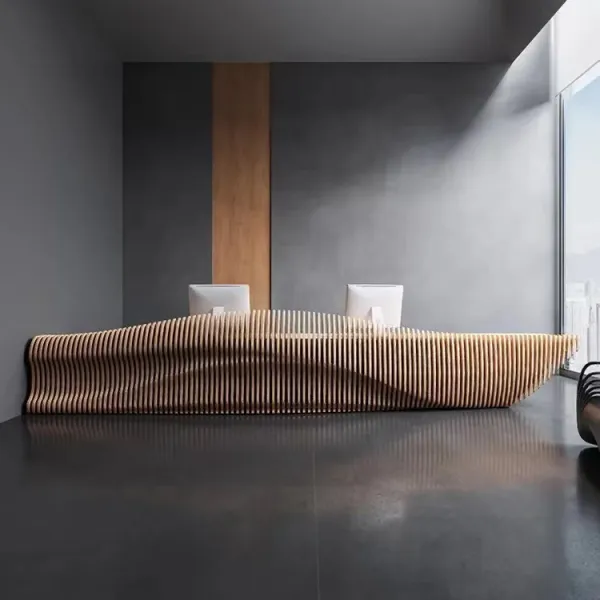 Reception desk