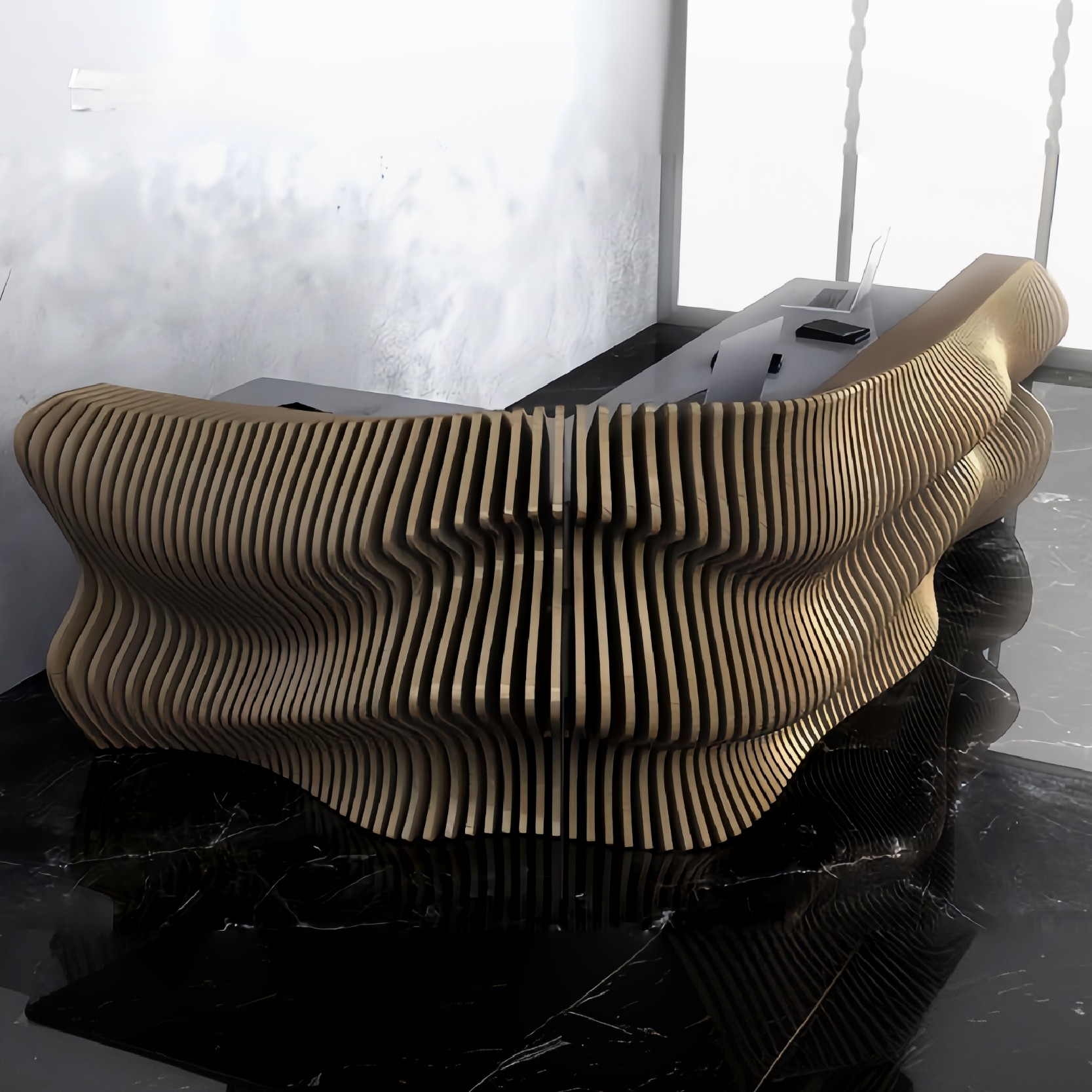 Reception desk