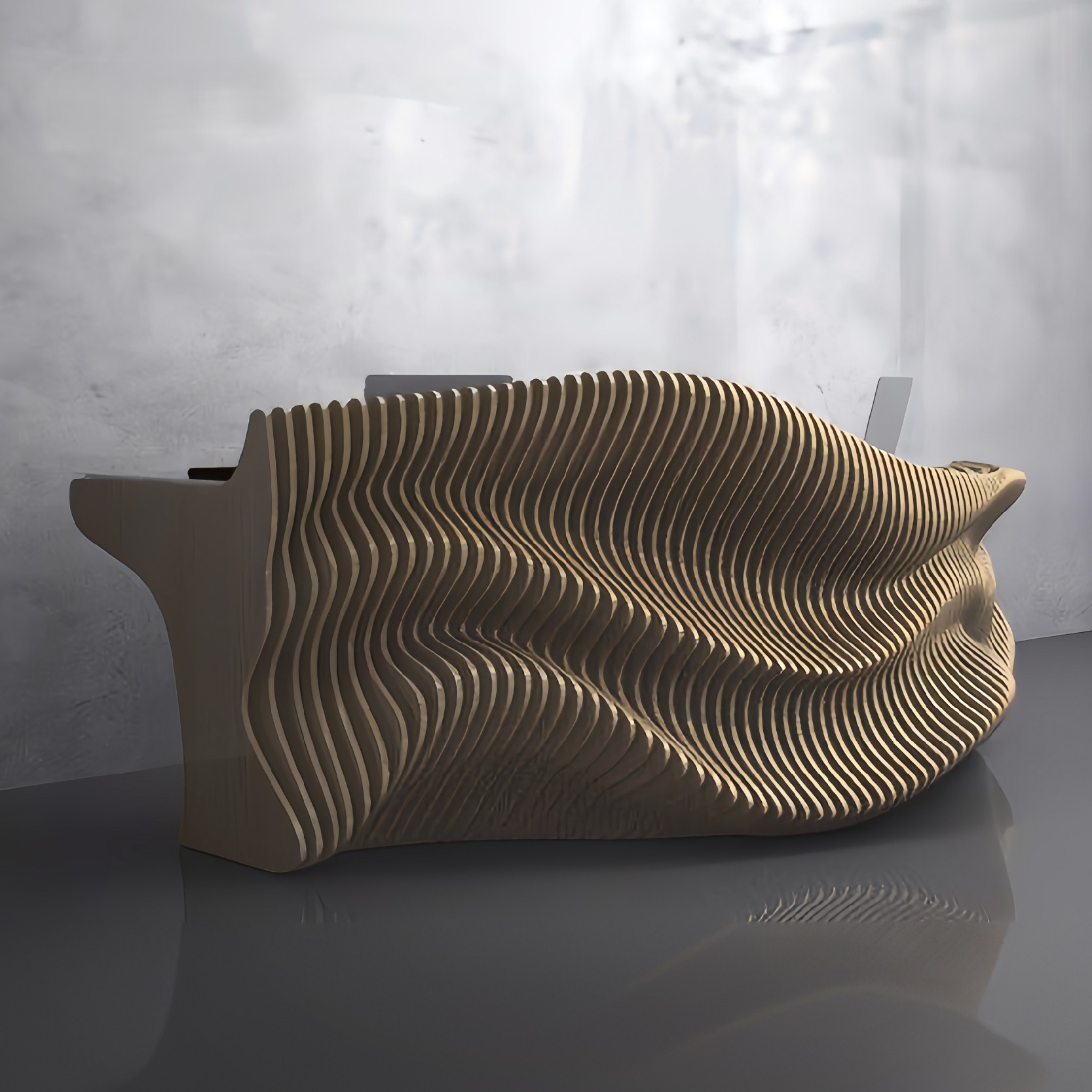 Reception desk