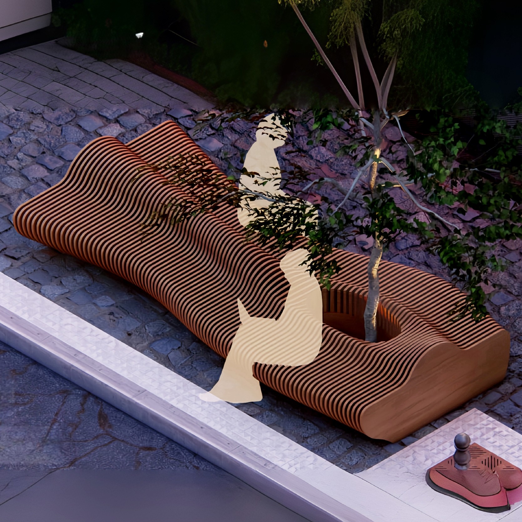 Seat planters