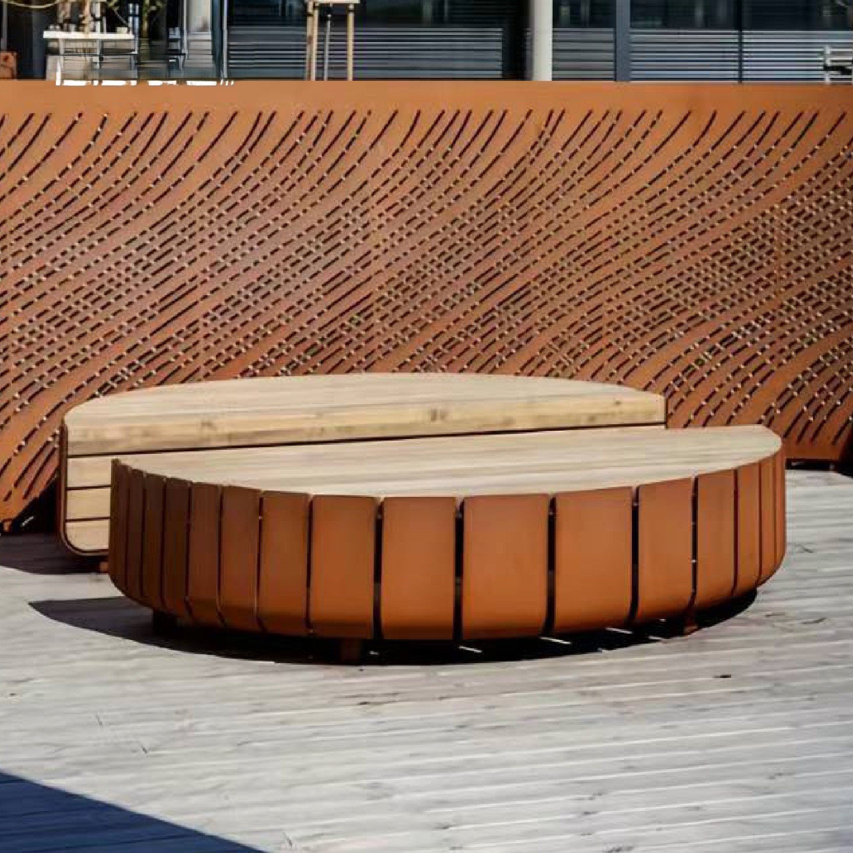 Seat planters