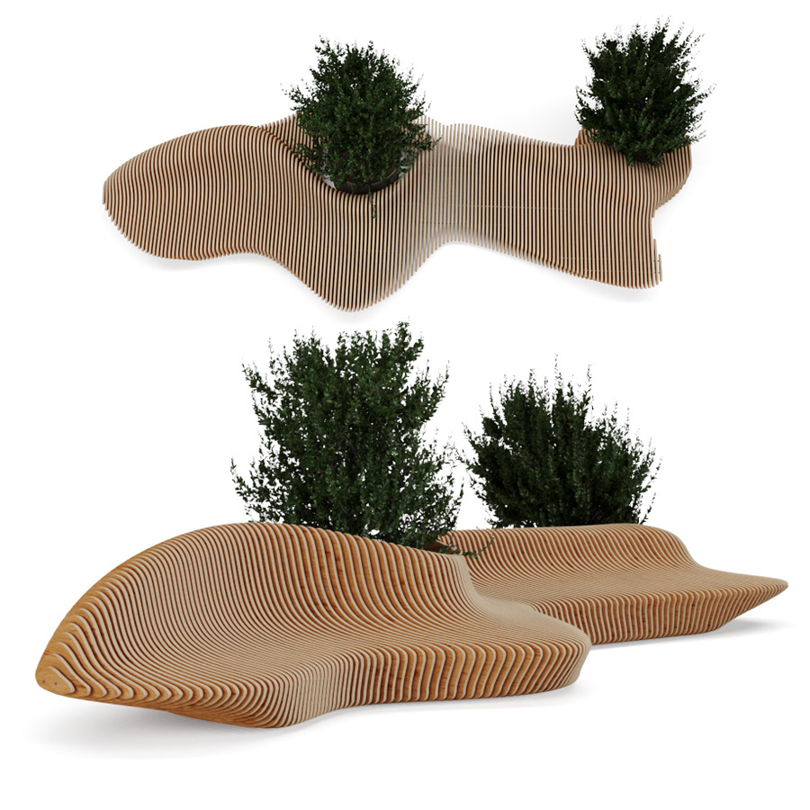 Seat planters