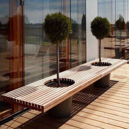 Seat planters
