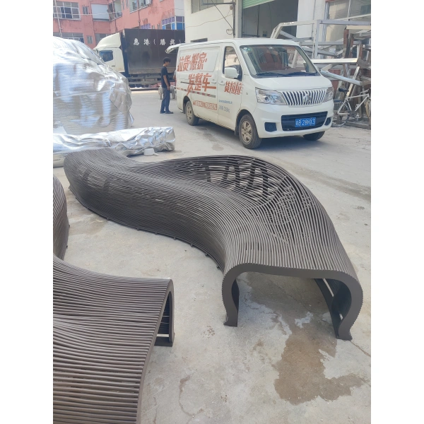 Solid Teak Handwoven Bench