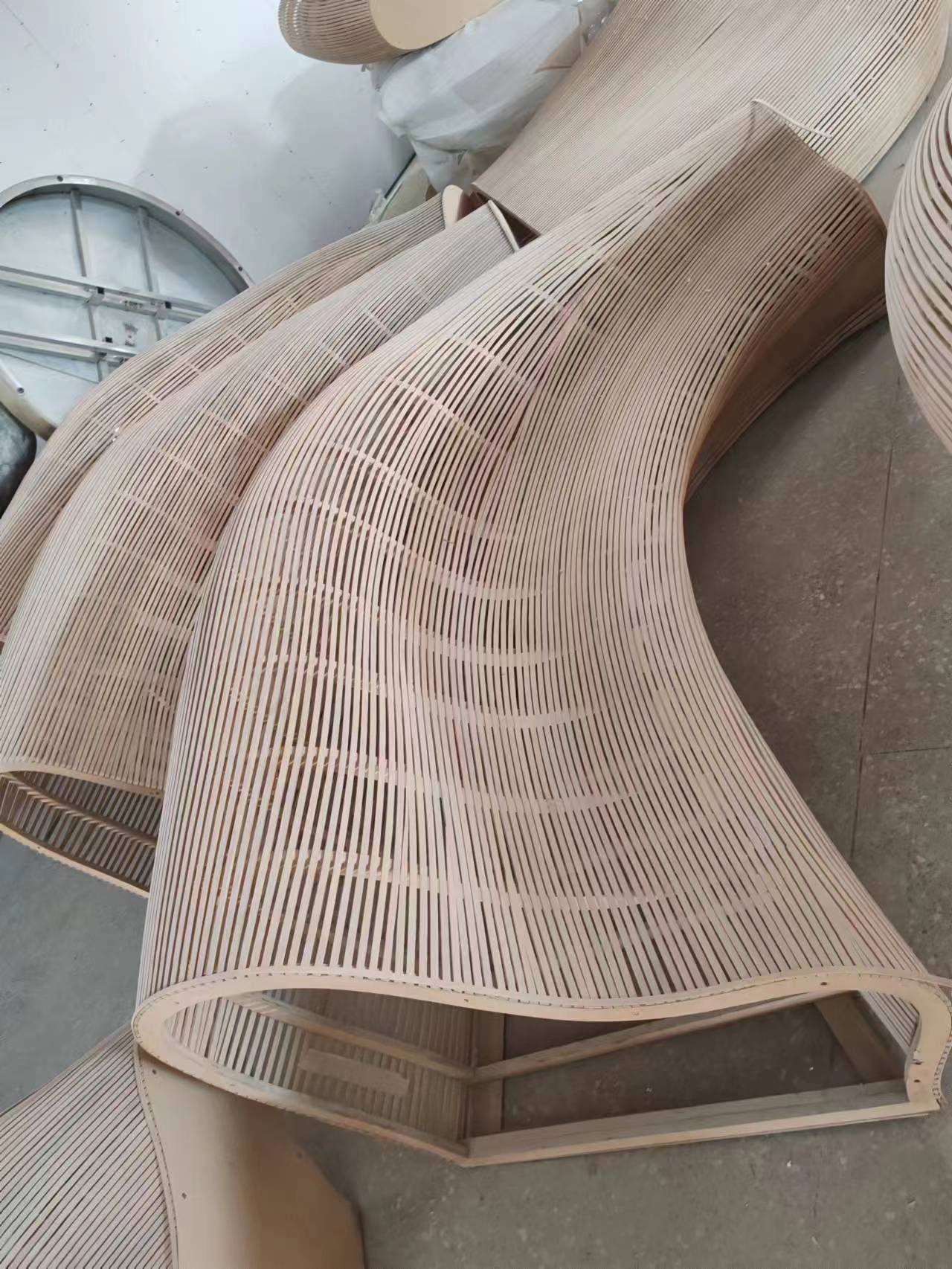 Solid Teak Handwoven Bench