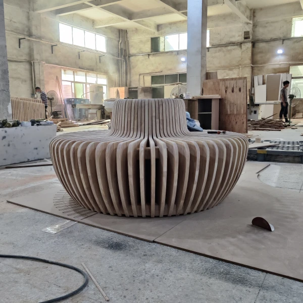 Tree pool seat series