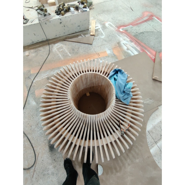 Tree pool seat series