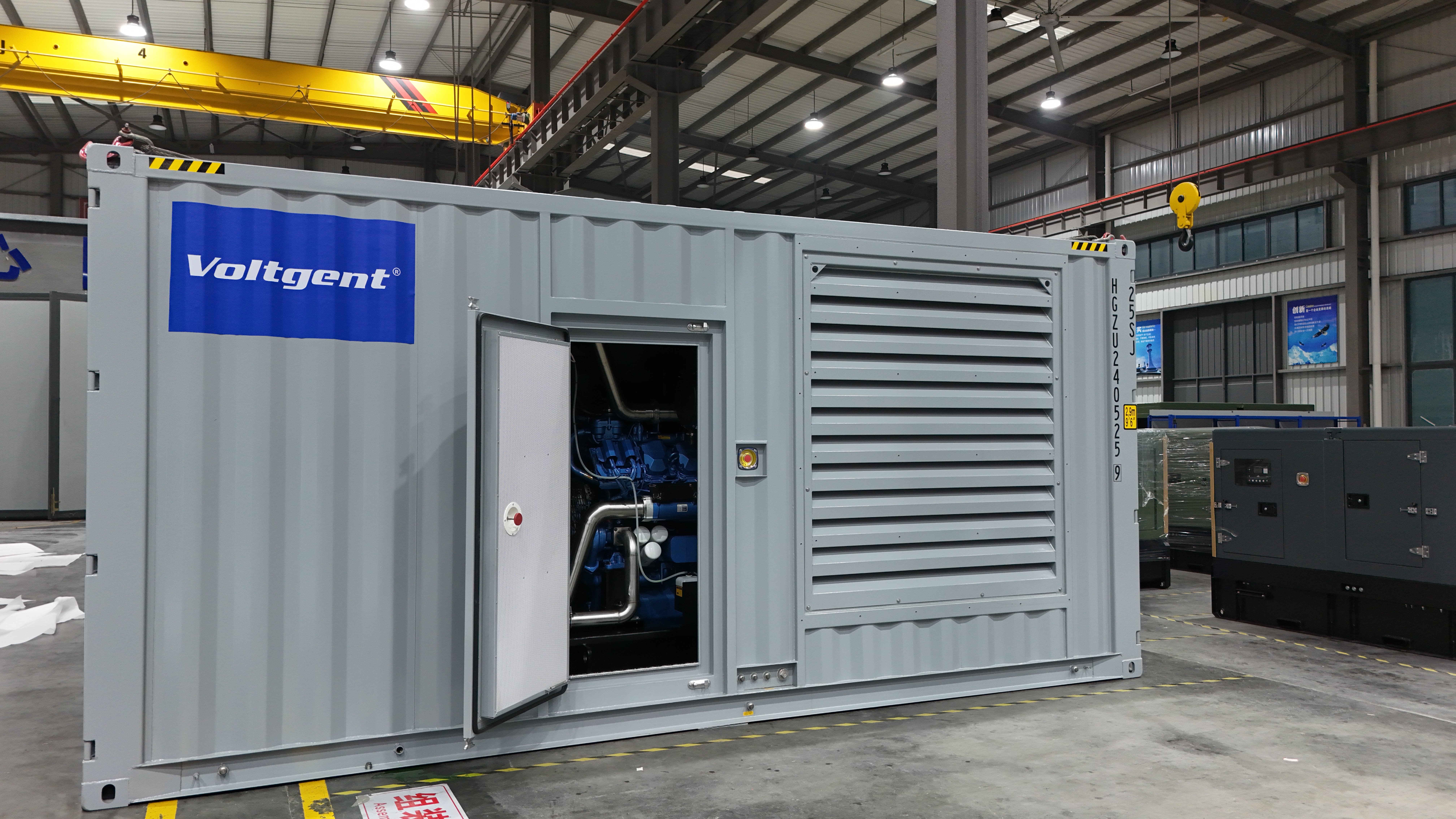 Grupo electrógeno Baudouin en contenedor de 1000 kVA