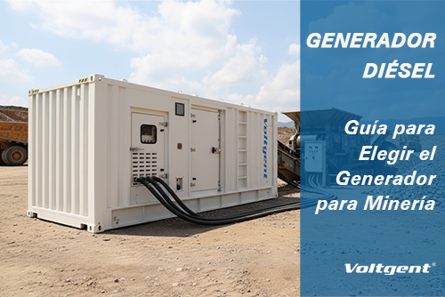 Guía para Seleccionar un Generador Diésel para Minería