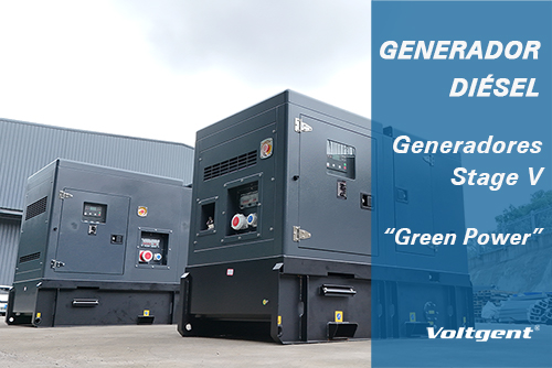 Serie de generadores de potencia verde de la etapa V, que impulsa la revolución de la energía verde