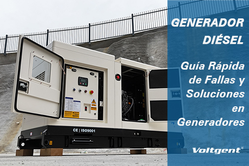 Problemas comunes de los generadores diésel y sus soluciones
