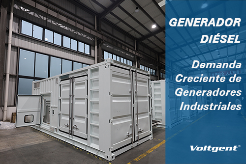 La demanda de grupos electrógenos industriales aumenta en todos los sectores