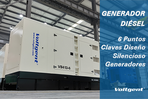 6 Claves Insonorización Generadores Diésel