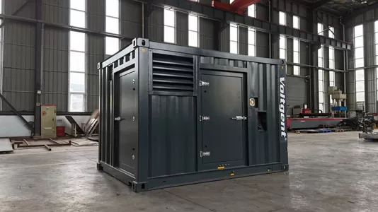 grupo electrógeno de contenedor de 10 pies