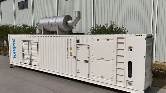 9 contenedores de 40 pies para Caterpillar 3516b