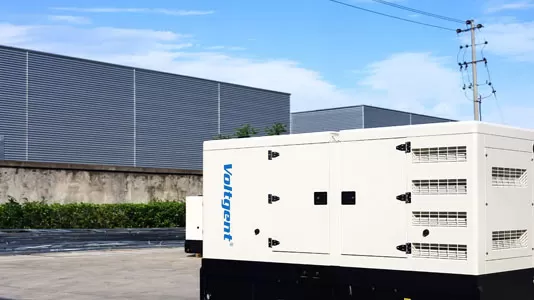 Conjunto de dosel de 138 kVA, alimentado por Cummins