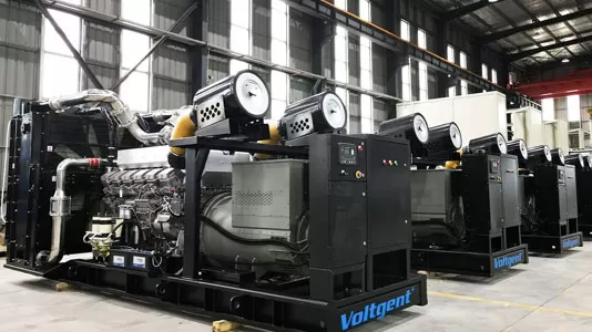 Grupo electrógeno de 1650 kVA, impulsado por Mitsubishi