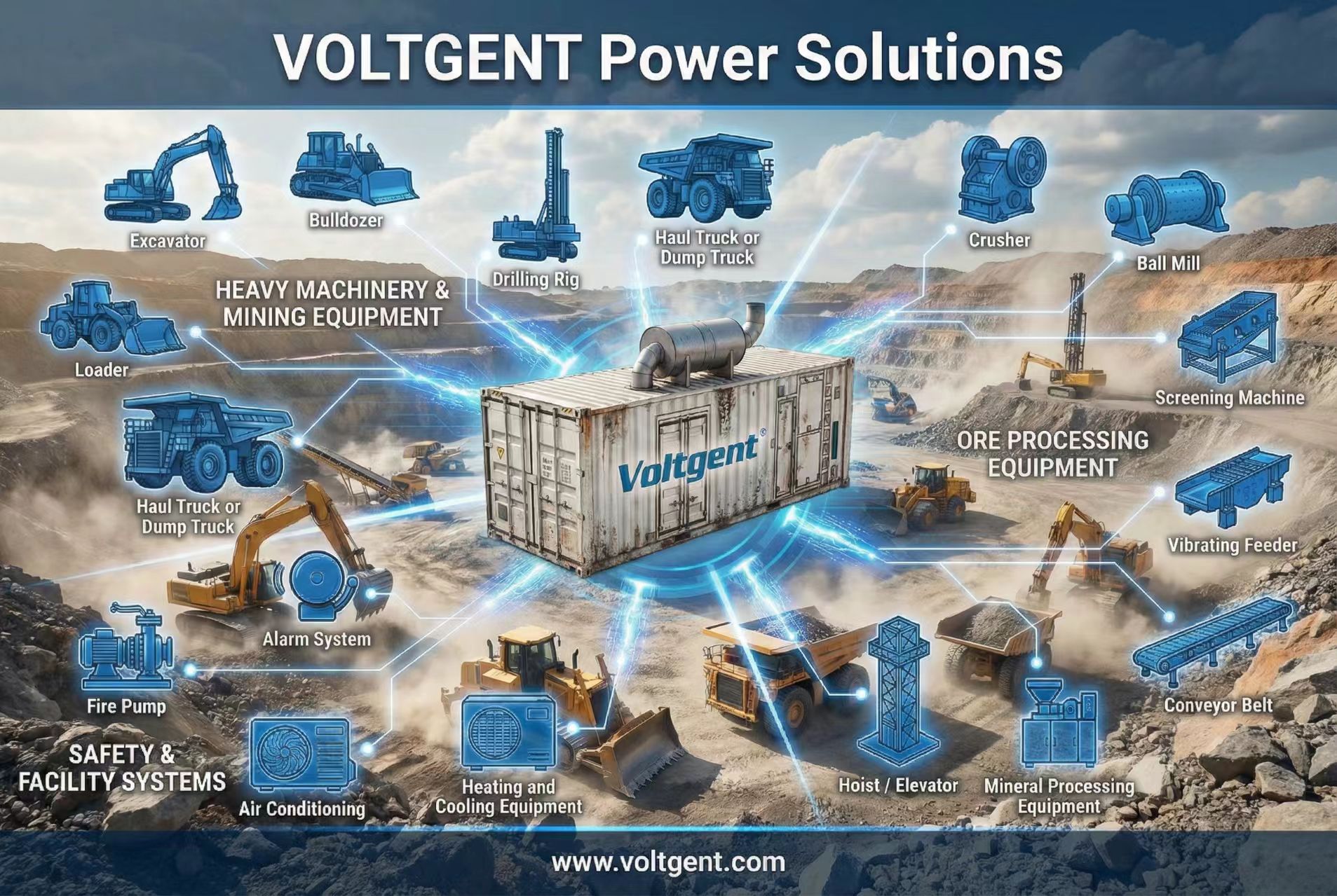 Generadores Diésel de Alta Calidad para Minería