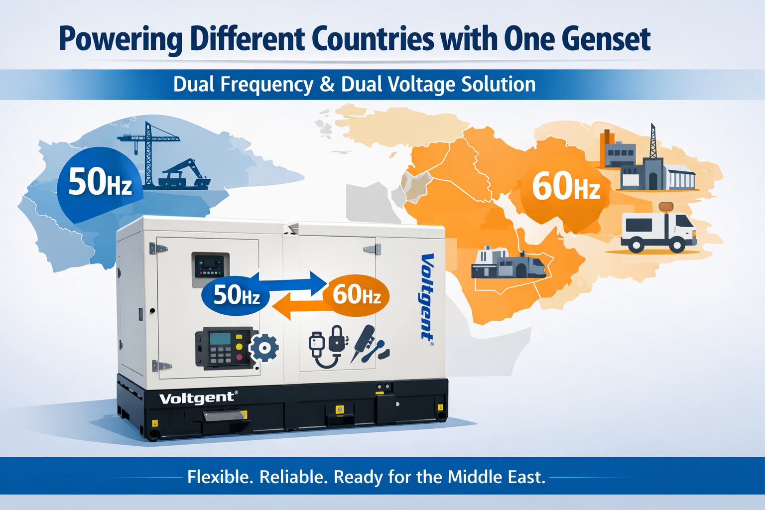 Generadores Eléctricos de Doble Frecuencia y Doble Voltaje