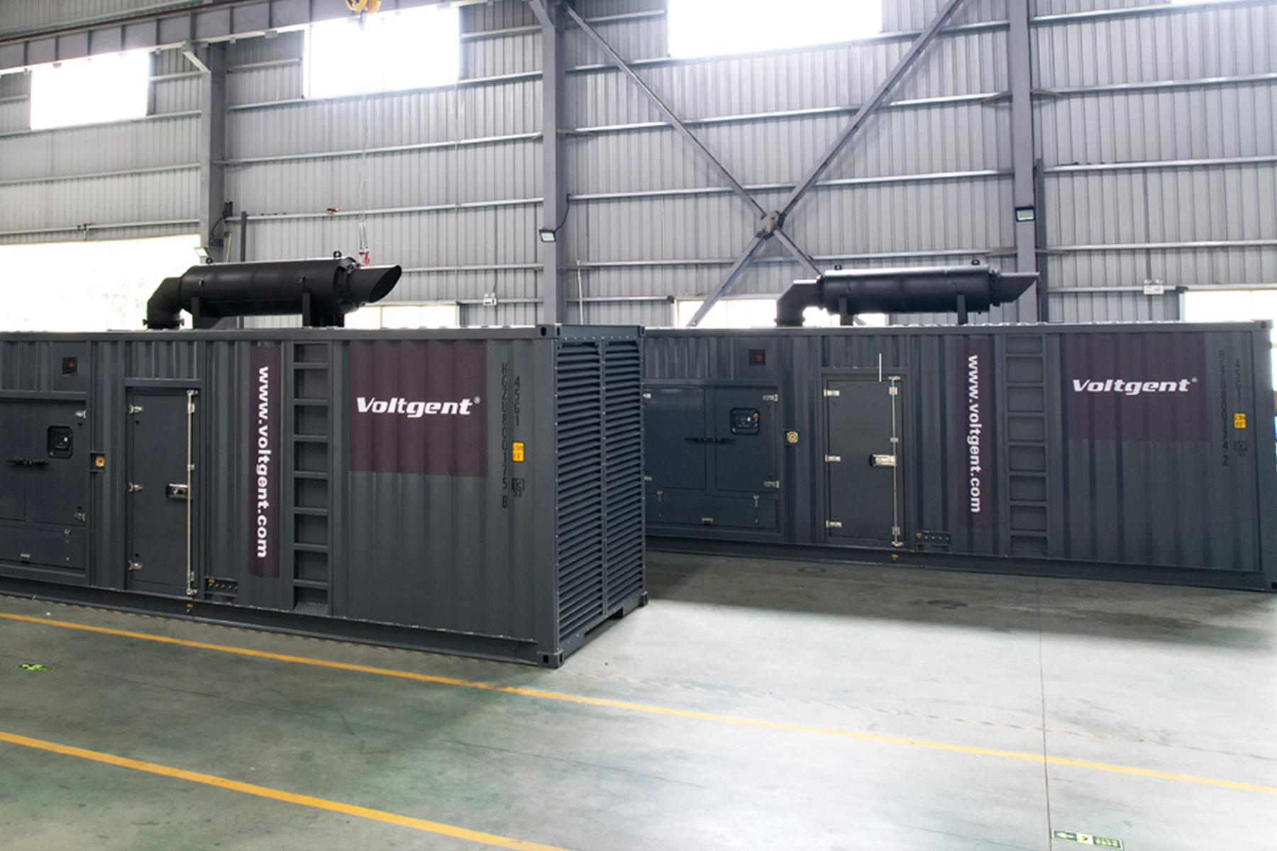 Generadores diésel para centros de datos