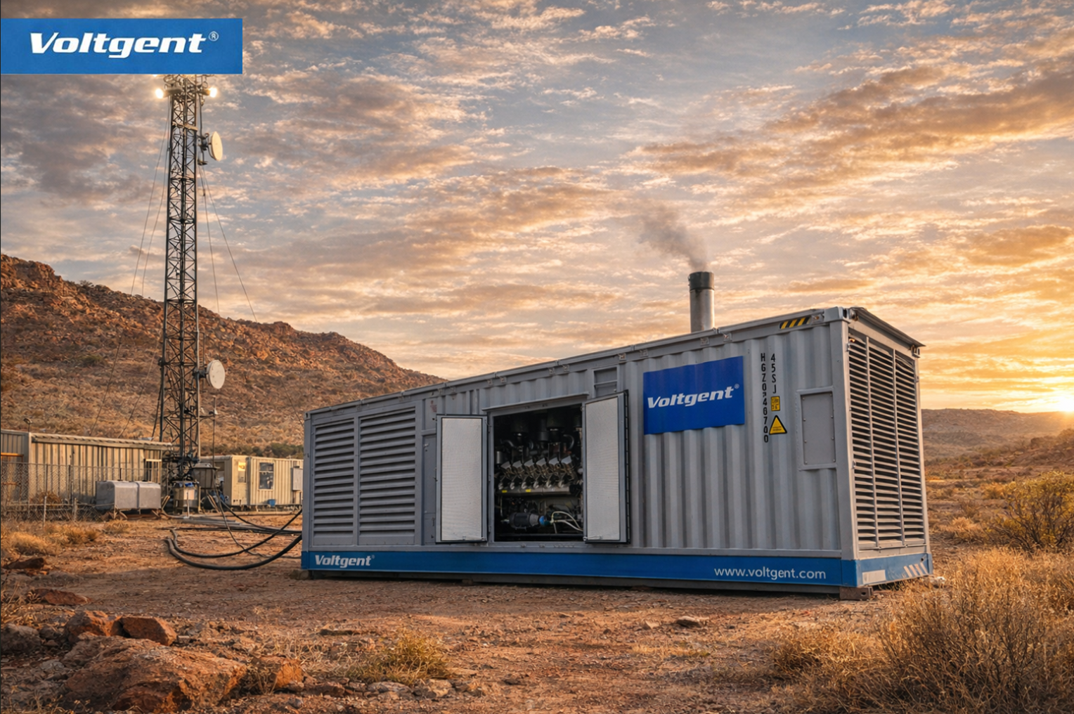 SDEC 12VK Motor Diésel para Minería y Data Centers en Latinoamérica