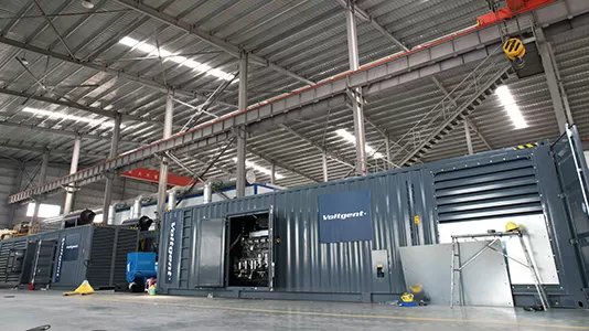 Sistema de energía para contenedores de 40 pies de 2000 kVA