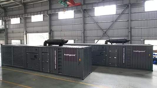 Sistema de energía para contenedores de 40 pies de 1875 kVA