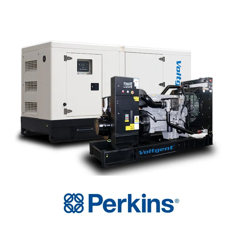 Generadores diésel de servicio pesado accionados por Perkins