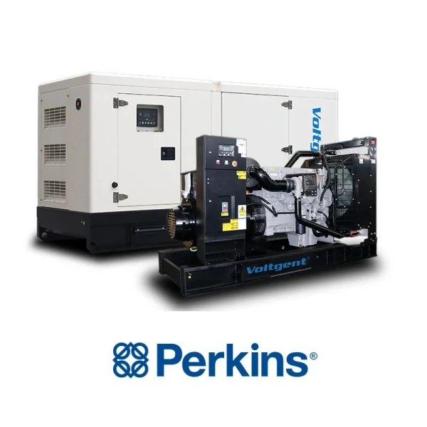 Generadores diésel de servicio pesado accionados por Perkins