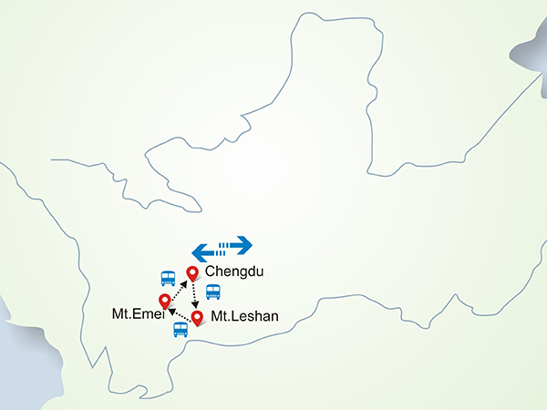 6 Days Sichuan Tour to Leshan & Mt. Emei